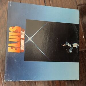 Elvis Presley Moody Blue vinyl record Vintage
